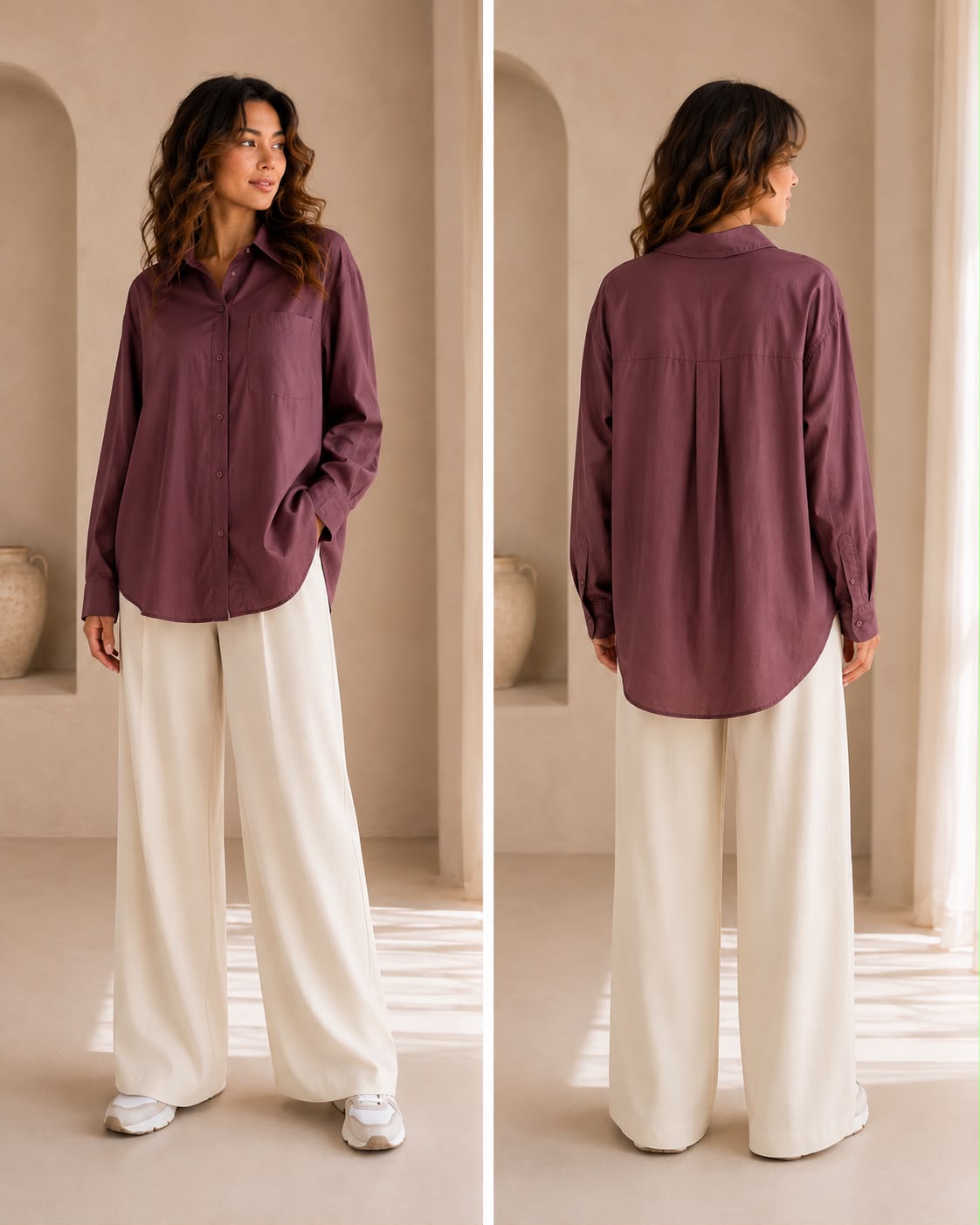 Amara Wine Red Blouse