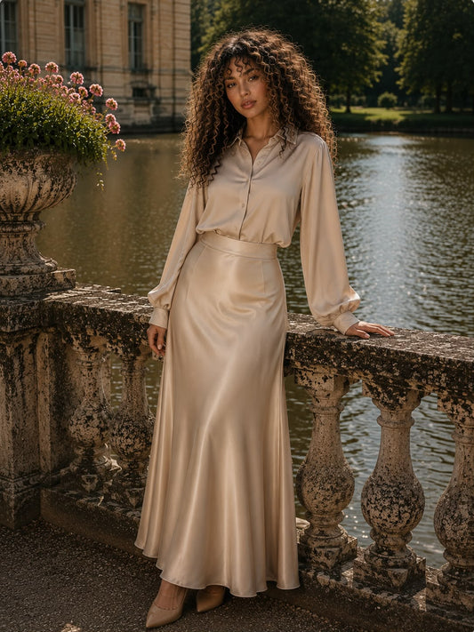 Ayla Satin Rok