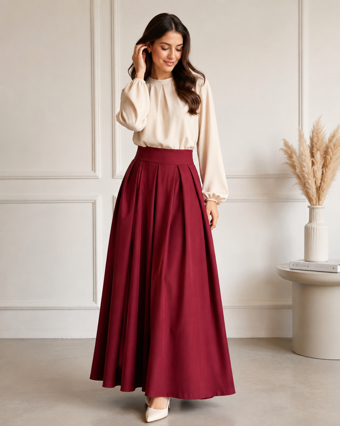Nora Pleated Skirt