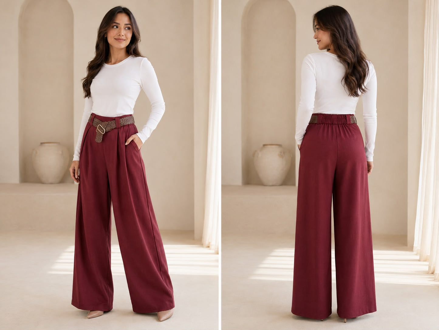 Sara Pantalon - Wide Leg