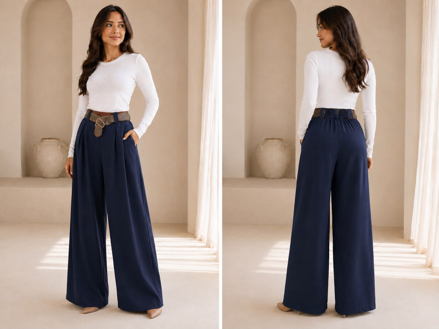 Sara Pantalon - Wide Leg