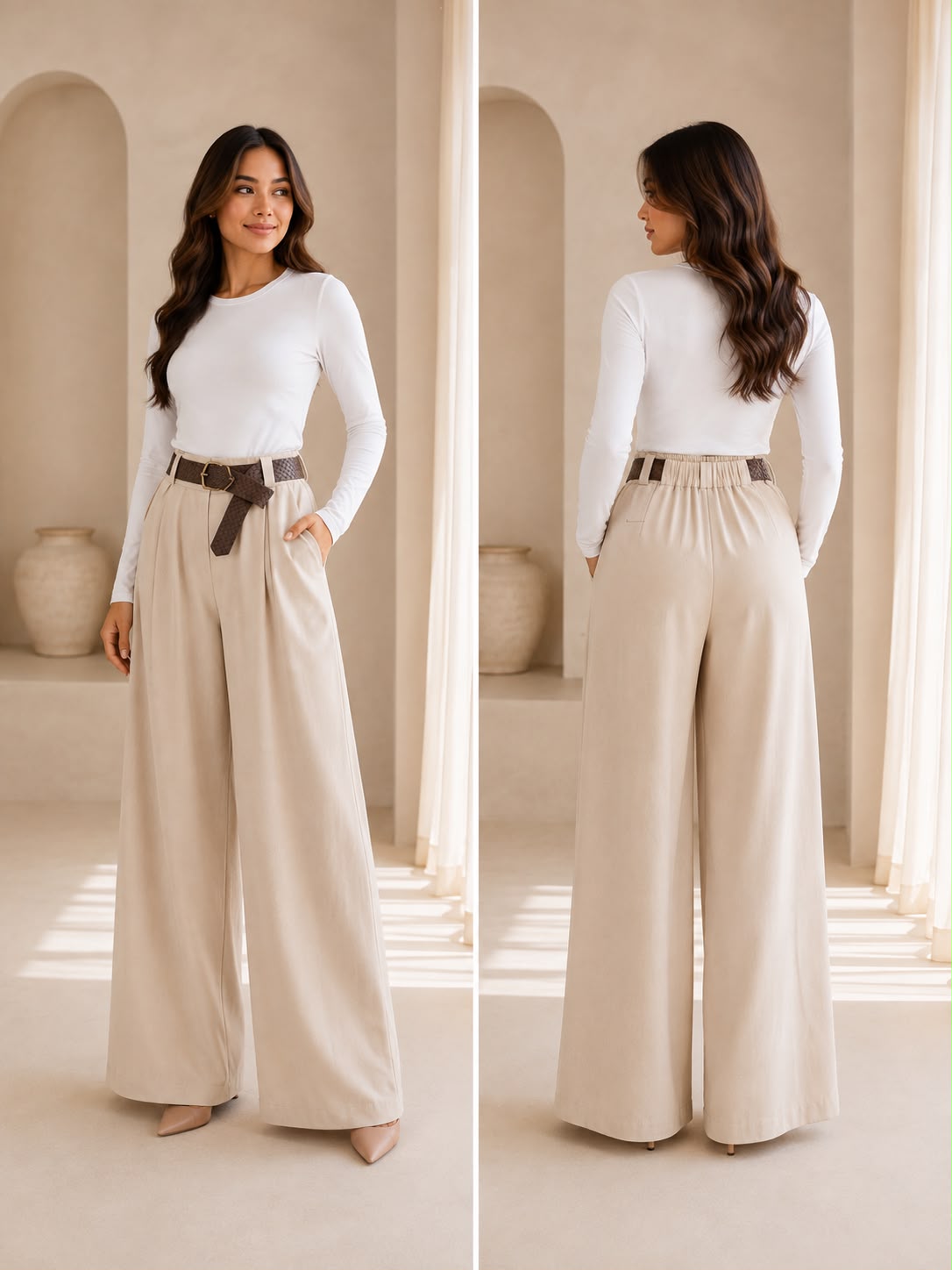 Sara Pantalon - Wide Leg