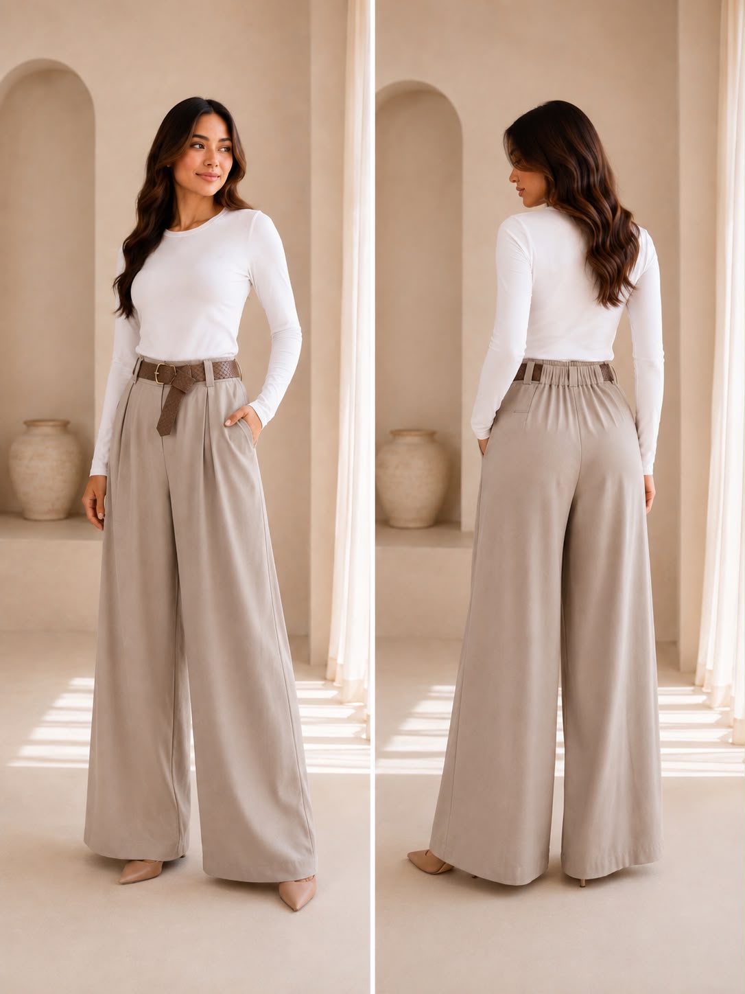 Sara Pantalon - Wide Leg