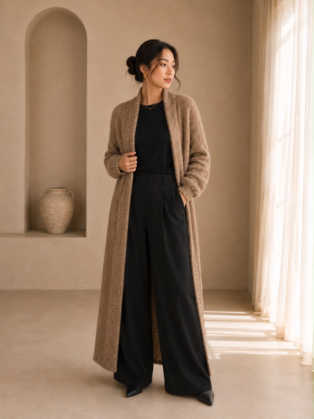Elise Long Cardigan