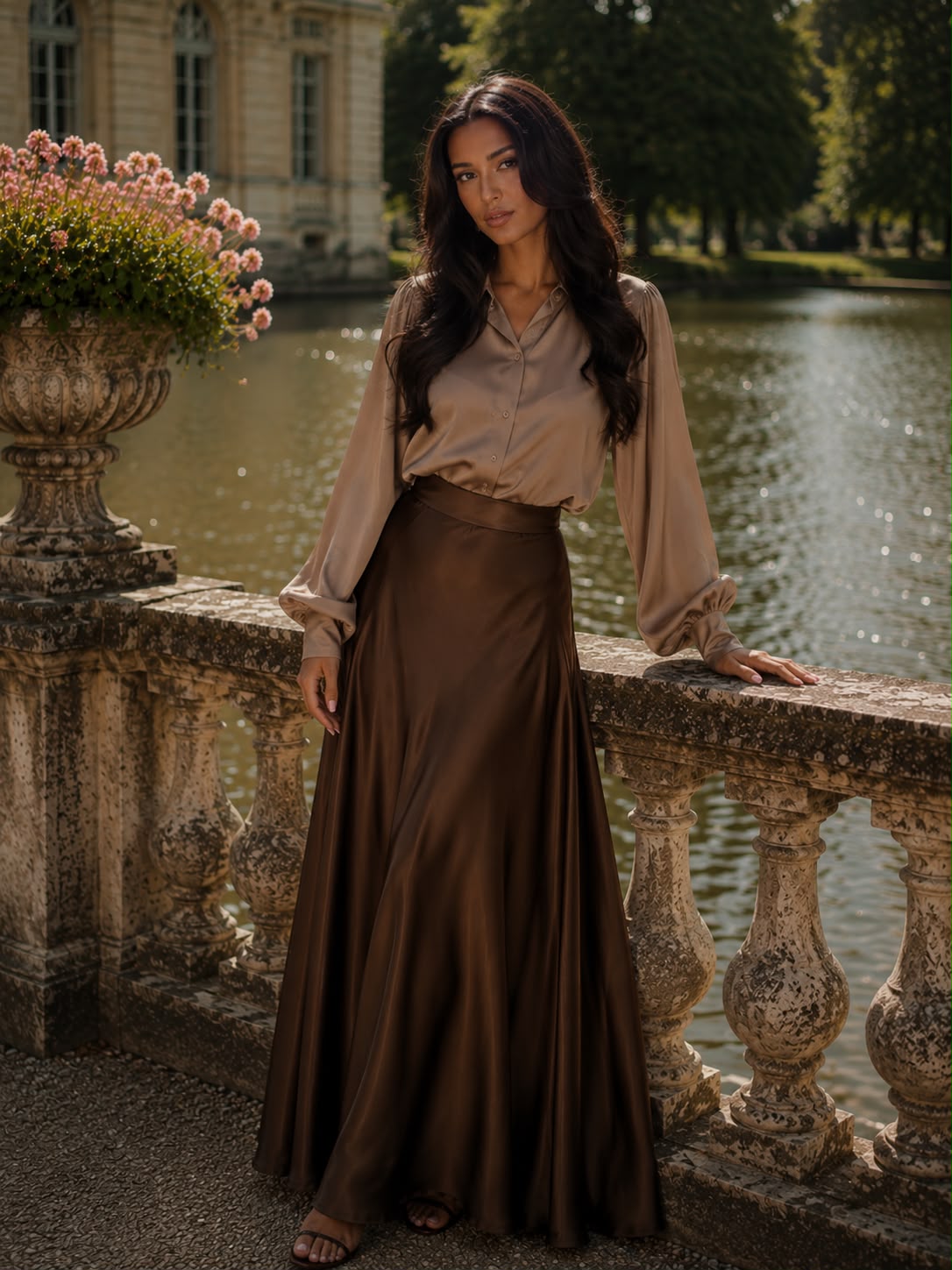 Ayla Satin Rok
