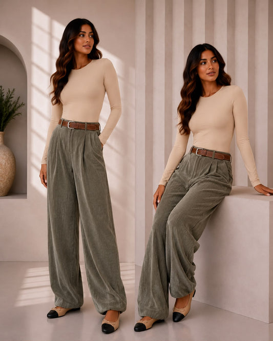 Mila Wide Leg Broek